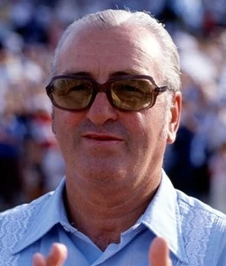Roque Gastón Máspoli, DT del Peñarol del 1966 y –como jugador– campeón del mundo con Uruguay (1950).