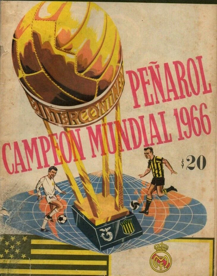 Peñarol Campeón muncial 1966.