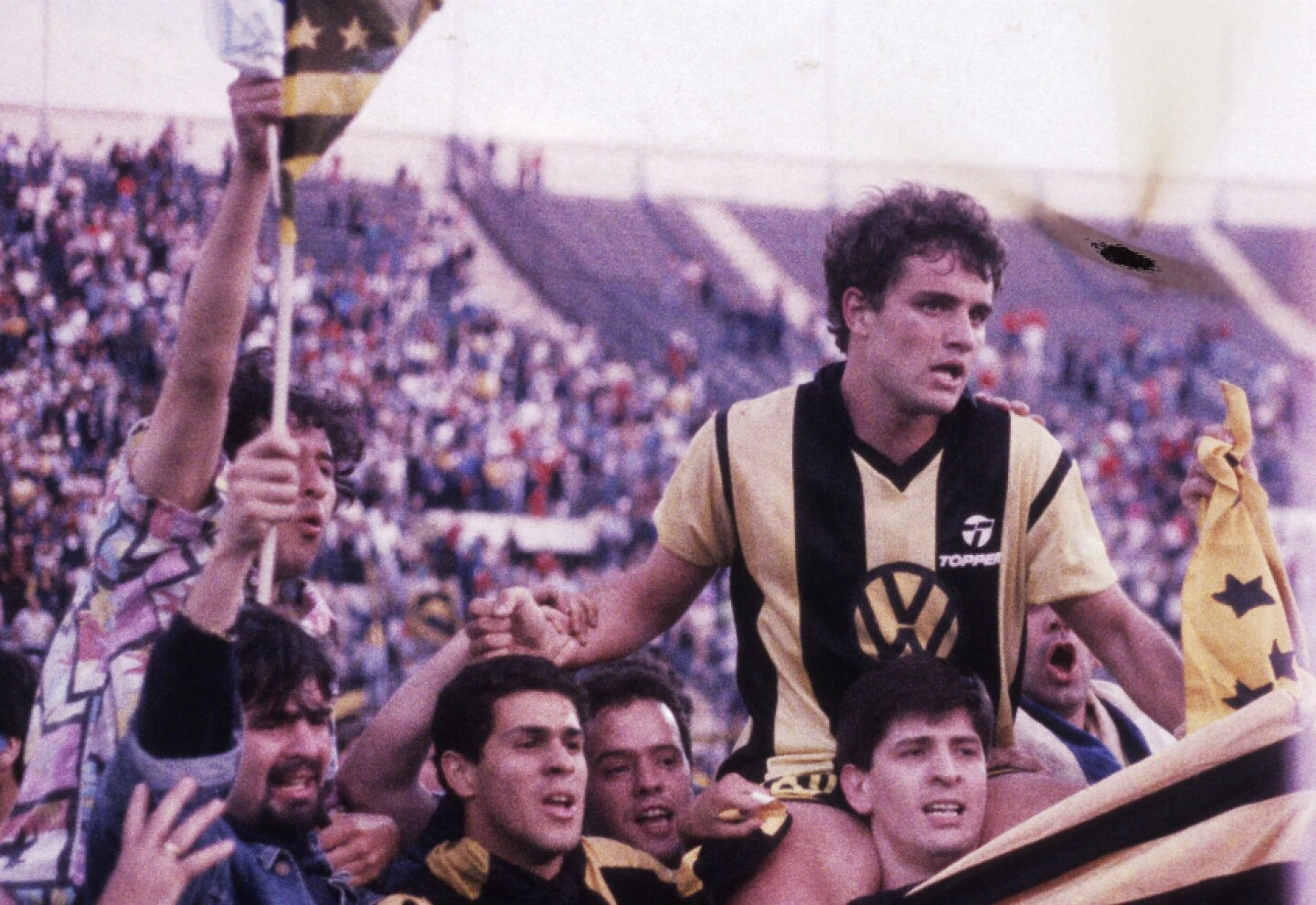 Aguirre en la alza, emblema de la quinta Libertadores.
